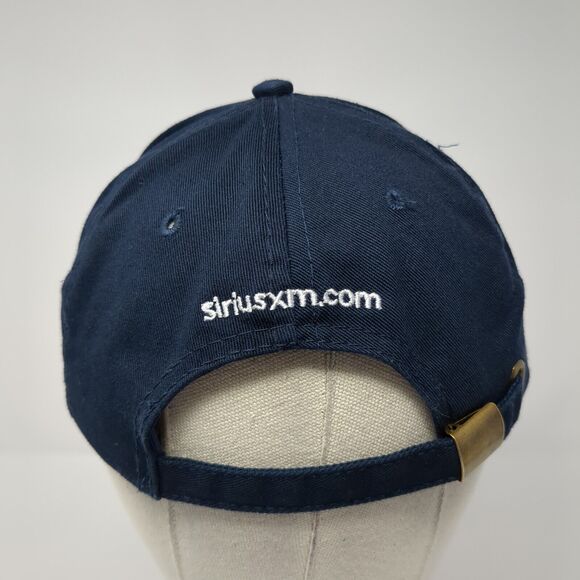 SiriusXM Slideback Hat Blue One Size Adjustable Embroidered 6 Panel - Picture 5 of 7